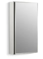Kohler 15" x 26" Single Door Reversible Hinge Frameless Mirrored Medicine Cabine