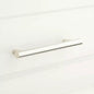 Signature Hardware - 3-3/4" Avignon Solid Brass Cabinet Pull - Polished Nickel