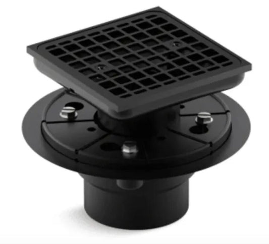Kohler Clearflo Square Design Tile-In Shower Drain