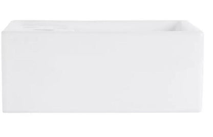Signature Hardware 13" Kaisy Modern Porcelain Sink - White