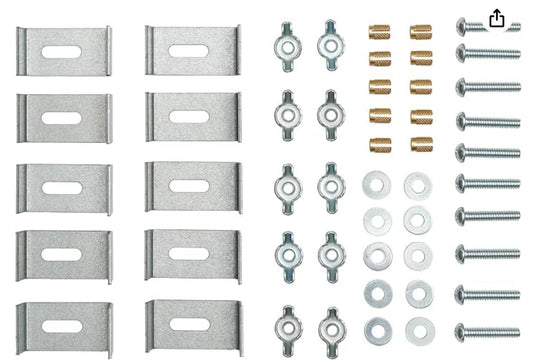 BLANCO 440851 Installation Clips for Undermount Silgranit Sinks, Stainless Steel