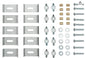 BLANCO 440851 Installation Clips for Undermount Silgranit Sinks, Stainless Steel