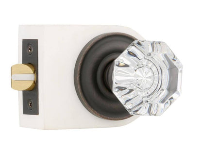 Baldwin Filmore Venetian Bronze Bed/Bath Crystal Door Knob