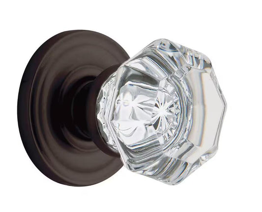 Baldwin Filmore Venetian Bronze Bed/Bath Crystal Door Knob
