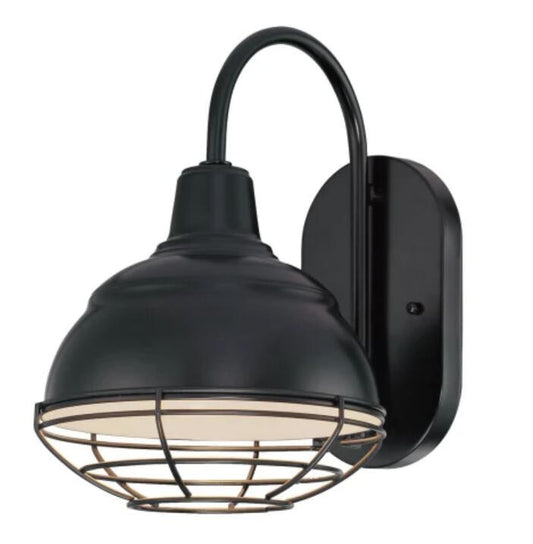 Millennium Lighting RLM Single Light 12" Tall Outdoor Wall Sconce - Satin Black
