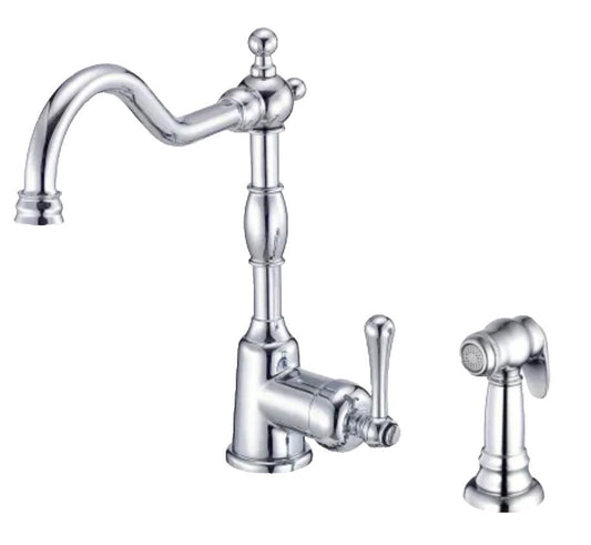 Gerber Opulence Kitchen Faucet - Includes Metal Side Spray