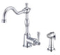 Gerber Opulence Kitchen Faucet - Includes Metal Side Spray