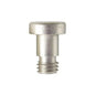 Emtek 2242 3/4"H Solid Brass Extended Button Tip for Hinge Pivot - Nickel