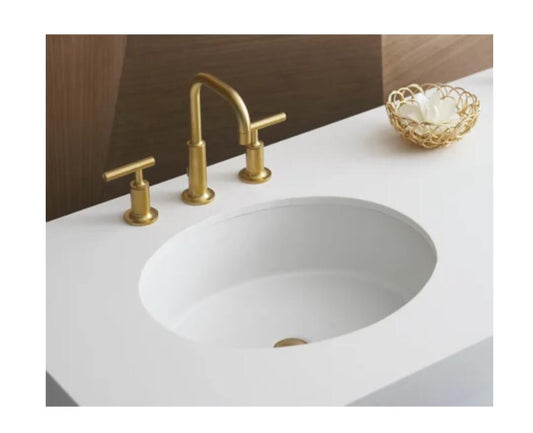 Kohler Verticyl 17" Undermount Bathroom Sink with Overflow