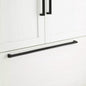 Signature Hardware 24" RINDAHL SOLID BRASS APPLIANCE PULL - MATTE BLACK