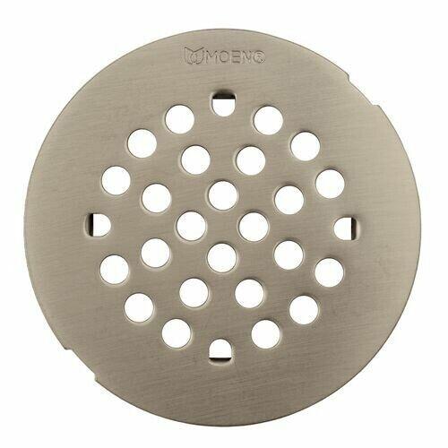 Moen 101663BN Brushed Nickel 4-1/4" Snap-in Shower Strainer