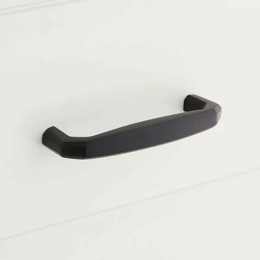 Signature Hardware-5-1/16" Ponderay Brass Cabinet Pull-Matte Black