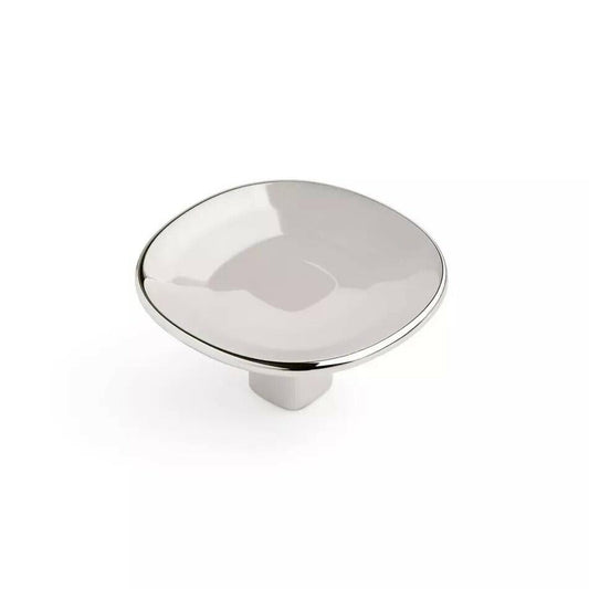 Signature Hardware - 1-9/16" Dolorue Cabinet Knob - Polished Nickel