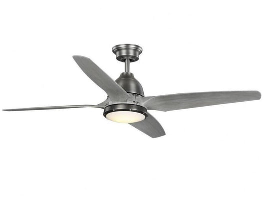 Progress Lighting-P250009-081-30-Alleron-56" 4 Blade Ceiling Fan w/Light Nickel