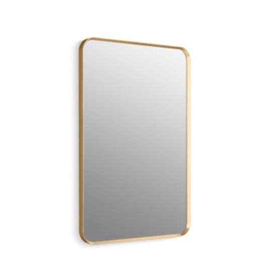 Kohler Essential 24" W x 36" H Transitional Rectangular Metal Framed Bathroom