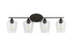 JONATHAN Y Lighting-JYL7548A-Jayne 4 Light 32" Wide LED Bathroom Vanity Light