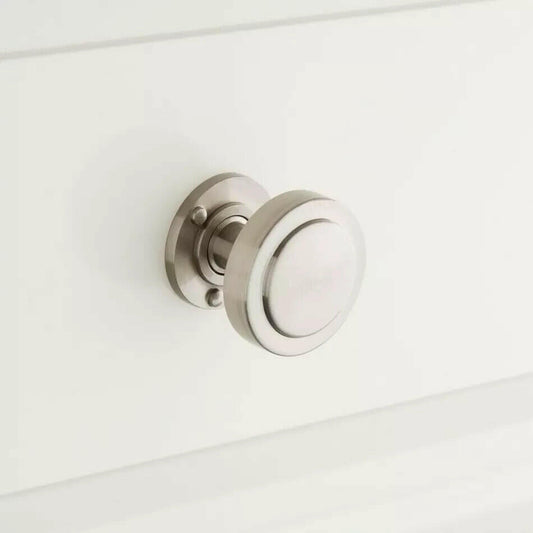 Signature Hardware - Patson Cabinet Knob - Brushed Nickel