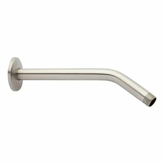 Signature Hardware - 10" Standard Shower Arm - Brushed Nickel