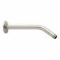 Signature Hardware - 10" Standard Shower Arm - Brushed Nickel