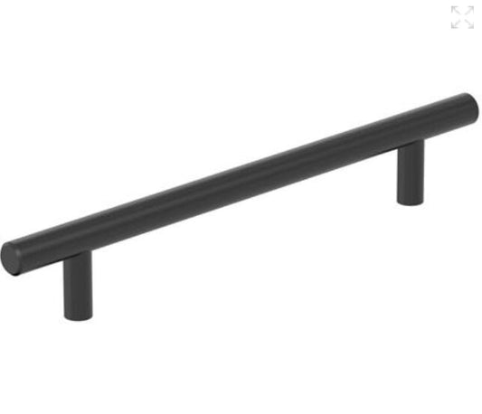Amerock BP37243MB Bar Pulls Hollow Collection 6-5/16 in Pull Matte Black 10-Pack