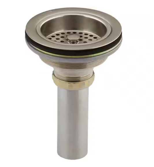 Kohler K-8801-BV Duostrainer 3 1/2" Sink Basket Strainer - Brushed Bronze *READ*
