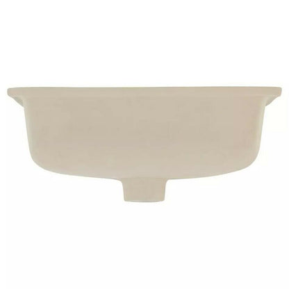 Signature Hardware - Destin White Square Porcelain Undermount Bathroom Sink