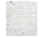 Daltile Marble - 1" x 1" Rectangle Floor and Wall Tile - Polished Visual