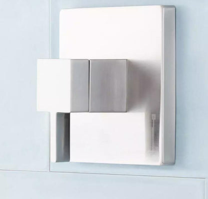 Signature Hardware Rigi Pressure Balanced Shower Trim Package Brushed Nickel