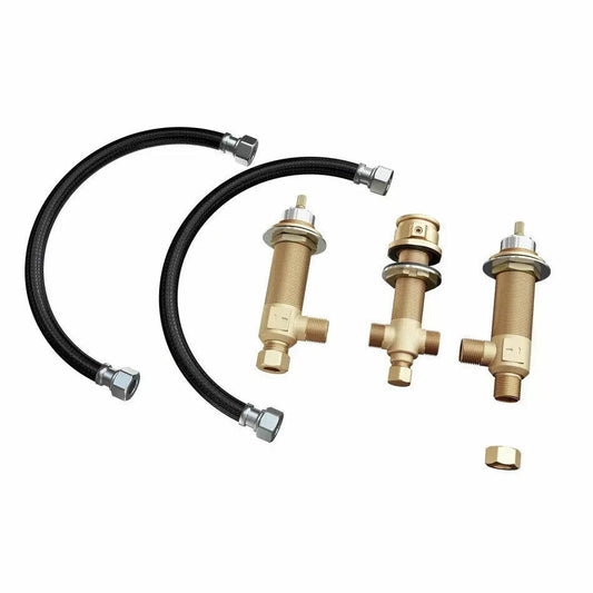 Signature Hardware SH674163 - 3 Hole Roman Tub Filler Rough-In Valve