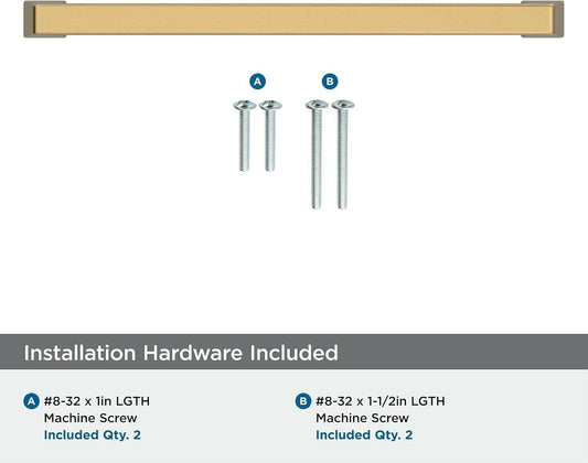 Amerock BP55282CZ | Champagne Bronze Cabinet Pull | 8" (203 mm) Center-to-Center