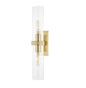 Hudson Valley Lighting 5302-AGB Briggs 2 Light 23" Tall Wall Sconce - Aged Brass