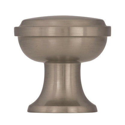 Amerock Westerly 1-3/16 Inch Mushroom Cabinet Knob | Satin Nickel | BP53718G10