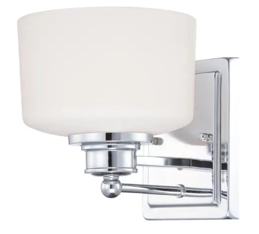 Nuvo Lighting Soho Single Light 7" Wide Bathroom Sconce with Frosted Glass Shade