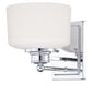 Nuvo Lighting Soho Single Light 7" Wide Bathroom Sconce with Frosted Glass Shade