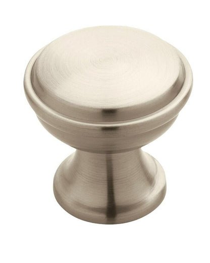 Amerock Westerly 1-3/16 Inch Mushroom Cabinet Knob | Satin Nickel | BP53718G10