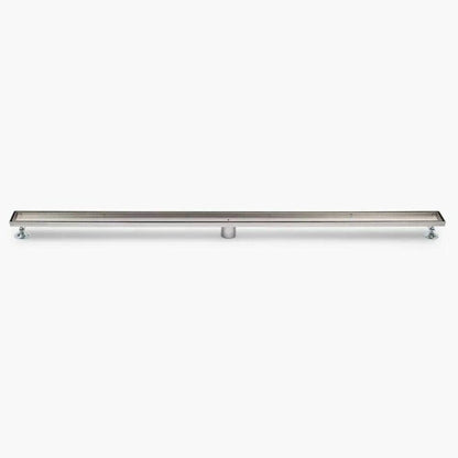Signature Hardware - 18" Cohen Linear Tile-In Shower Drain - Matte Black