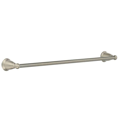 MOEN Brantford 24 in. Towel Bar in Brushed Nickel YB2224BN - NEW-Brushed Nickel