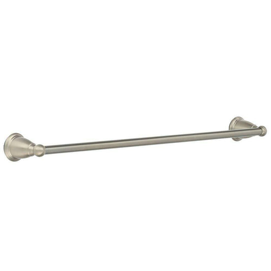 MOEN Brantford 24 in. Towel Bar in Brushed Nickel YB2224BN - NEW-Brushed Nickel