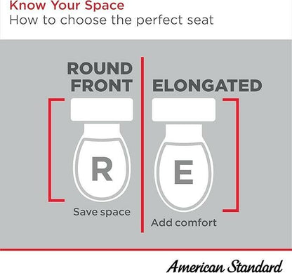 American Standard 5257A65MT.020 Cardiff Soft Close Elongated Toilet Seat - White