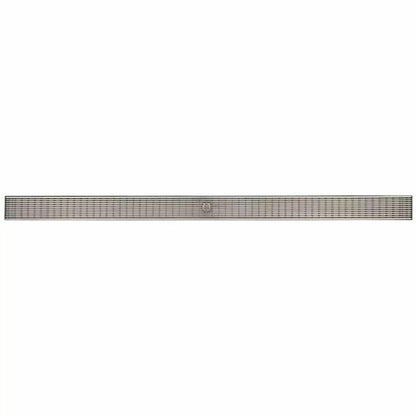 Signature Hardware - 28" Carmen Outdoor Linear Shower Drain - Brushed SS