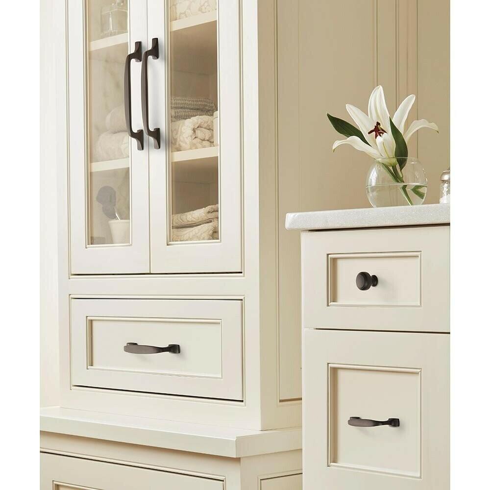 Amerock BP55321BBR - 6 1/4" Centers Cabinet Pull in Black Bronze
