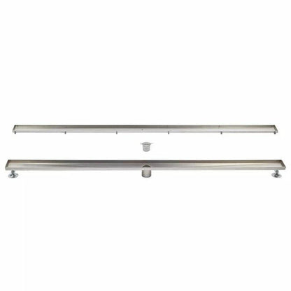 Signature Hardware-32" Cohen Linear Tile-In Shower Drain - Brushed SS