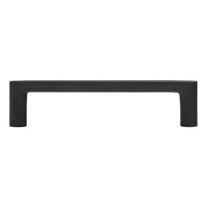 Signature Hardware - Novak - Thin Profile Brass Cabinet Pull-3-3/4"-Matte Black
