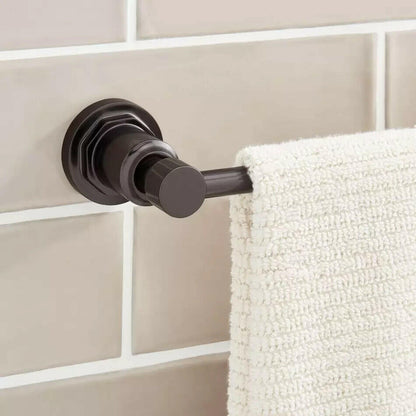 Signature Hardware-Greyfield 24" Towel Bar-Gunmetal