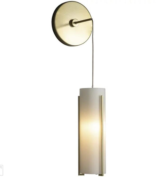 Hubbardton Forge 201394-1016 - Exos Wall Sconce - Modern Brass
