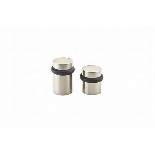 Emtek 2257US15 - 1-1/2" Cylindrical Floor Bumper Satin Nickel