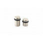 Emtek 2257US15 - 1-1/2" Cylindrical Floor Bumper Satin Nickel