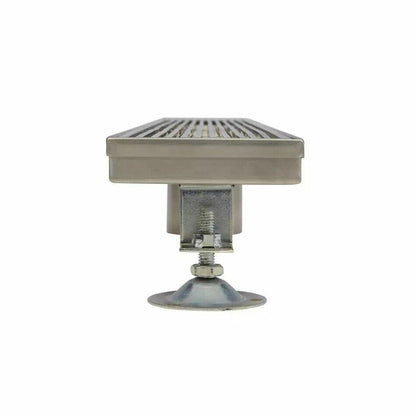 Signature Hardware - 28" Carmen Outdoor Linear Shower Drain Matte Black