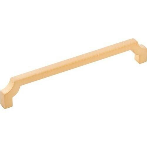 Belwith Keeler B076643-BGB Monarch Collection Pull 6-11/16" C-to-C-Golden Brass