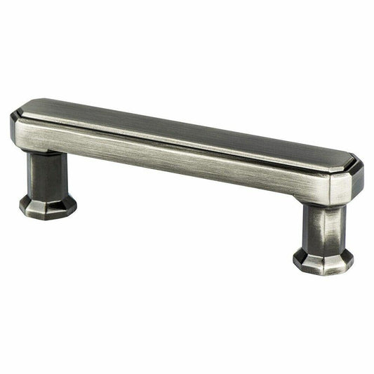Berenson 9576-1VTN-P - 3" Centers Timeless Charm Pull in Vintage Nickel